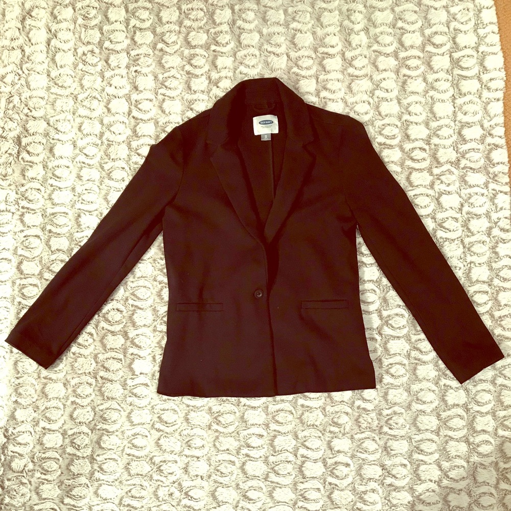 Sporty black blazer
